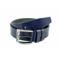 Curea casual barbati din piele naturala - Bleumarin 400CKBLM